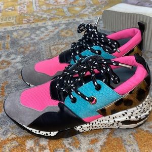 Steve Madden Cliff Animal Sneakers